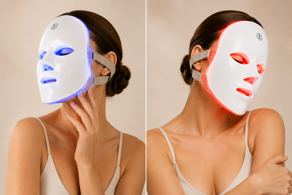 GlowNest 7-Color LED Light Therapy Face Mask