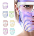 GlowNest 7-Color LED Light Therapy Mask | Red & Blue Light Facial Treatment