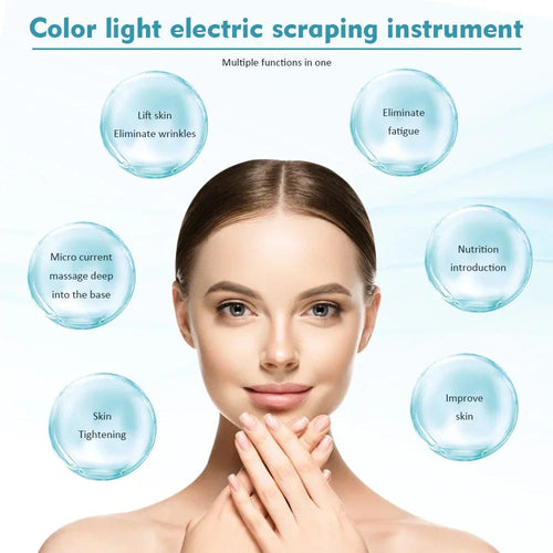 GlowNest Electric Gua Sha & Red Light Therapy