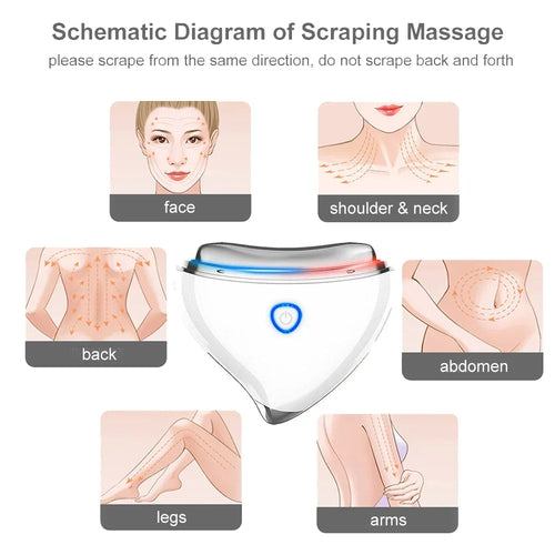 GlowNest Electric Gua Sha & Red Light Therapy
