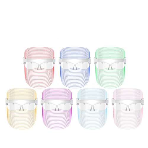 GlowNest 7-Color LED Light Therapy Mask | Red & Blue Light Facial Treatment